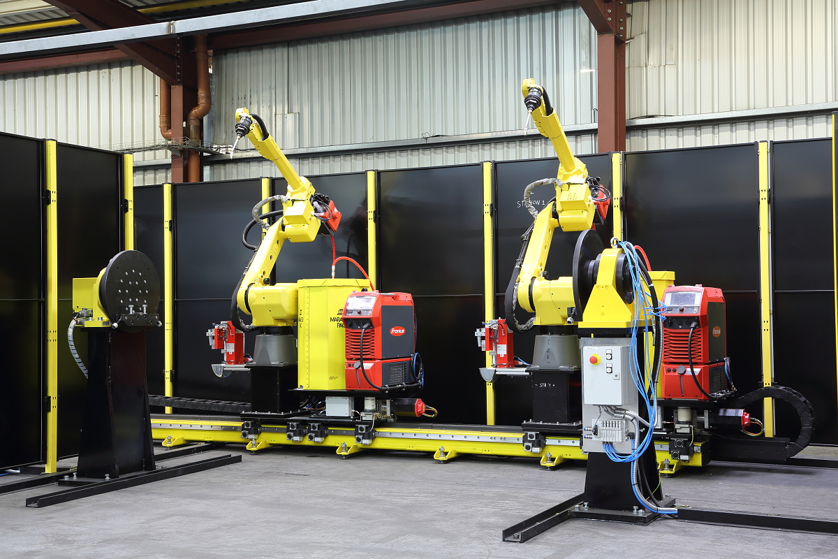 Welding robots